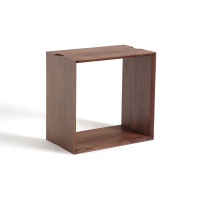 Ящик Прямоугольный открытый В48 см Tobkins единый размер каштановый AM.PM  фото, kupilegko.ru